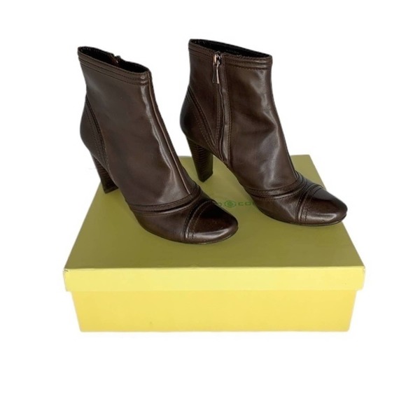 Max studio dark brown Kaiser ankle boot size 8M - Picture 5 of 12